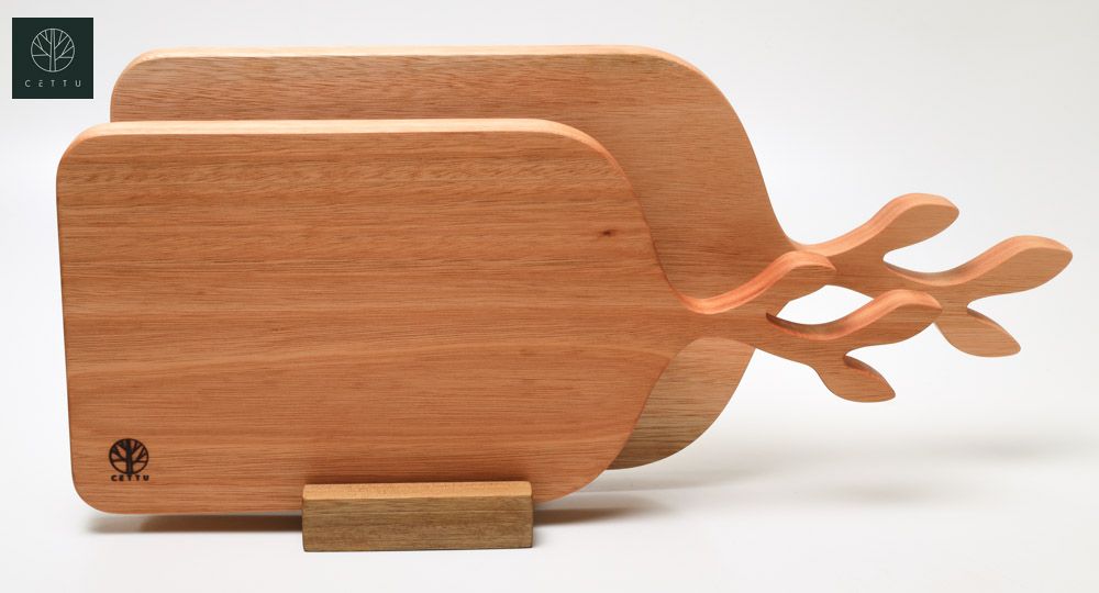 Set de 2 tablas Arbórea, uso múltiple y reversible.
