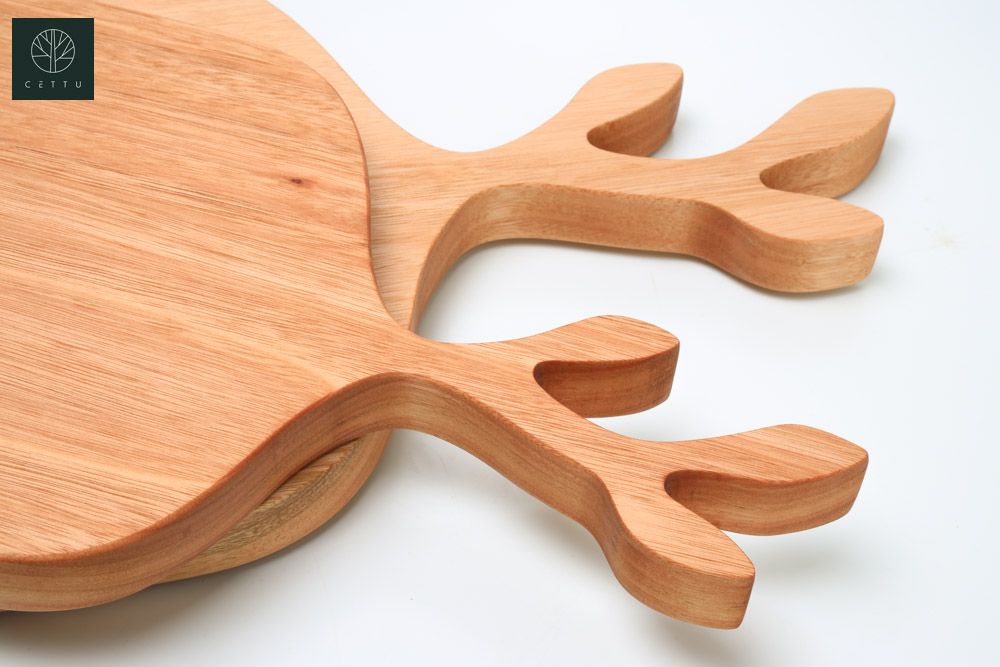 Set de 2 tablas Arbórea, uso múltiple y reversible.
