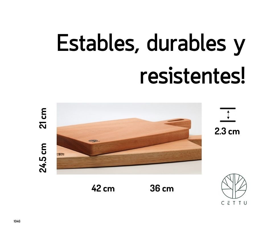 Set de 2 tablas Borneo. ¡Rústicas, robustas y estables!