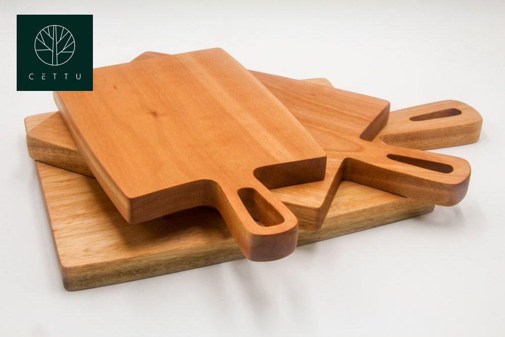 Set de 3 tablas Borneo. ¡Rústicas, robustas y estables!