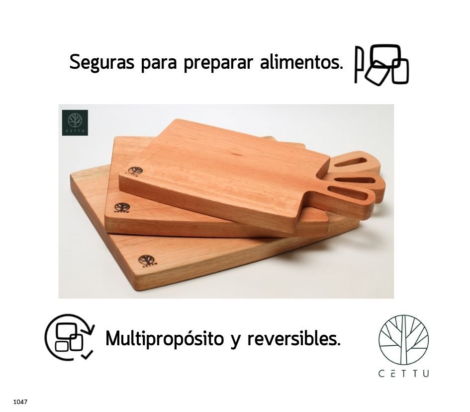 Set de 3 tablas Borneo. ¡Rústicas, robustas y estables!