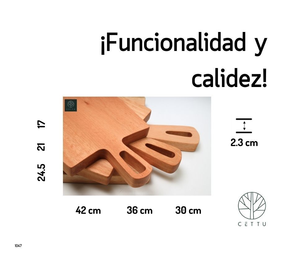 Set de 3 tablas Borneo. ¡Rústicas, robustas y estables!