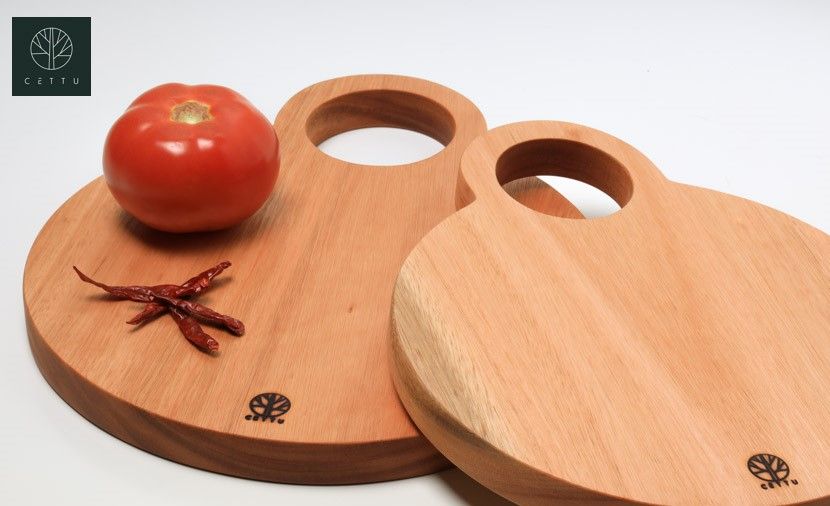 Set de 2 tablas Esfera. Corte prepare y sirva.