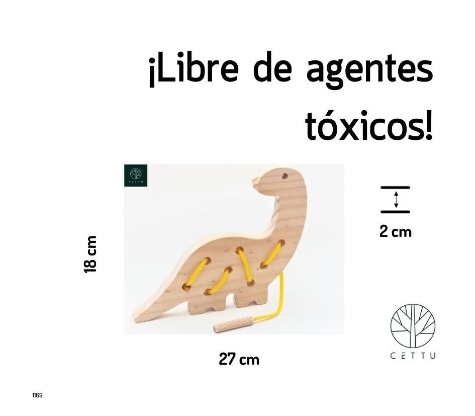 Dino, desarrollo motriz. ¡Aprenden y juegan!